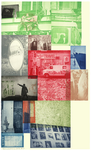 Soviet/American Array VI by Robert Rauschenberg, Print for Sale on Singulart