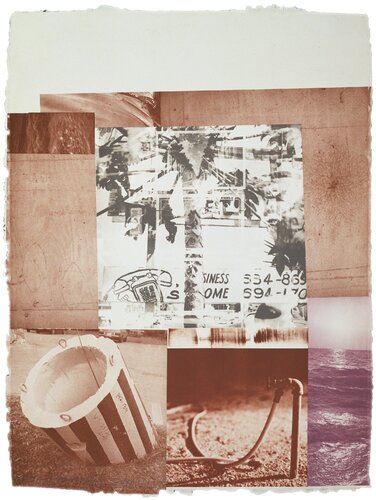 Rookery Mounds-Gray Garden by Robert Rauschenberg, Print for Sale on Singulart