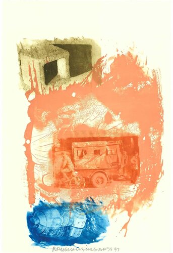 Retreat (Ground Rules) by Robert Rauschenberg, Print for Sale on Singulart