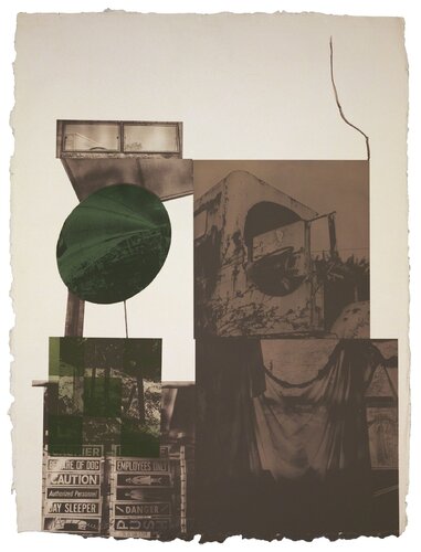 Rookery Mounds - Moon Melon by Robert Rauschenberg, Print for Sale on Singulart