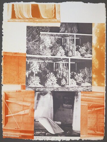 Rookery Mounds - Masthead by Robert Rauschenberg, Print for Sale on Singulart