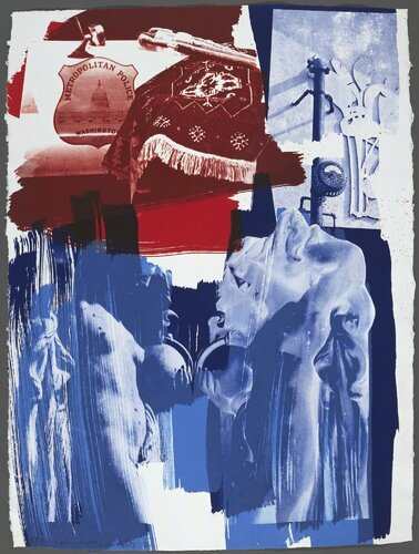 Blues by Robert Rauschenberg, Print for Sale on Singulart