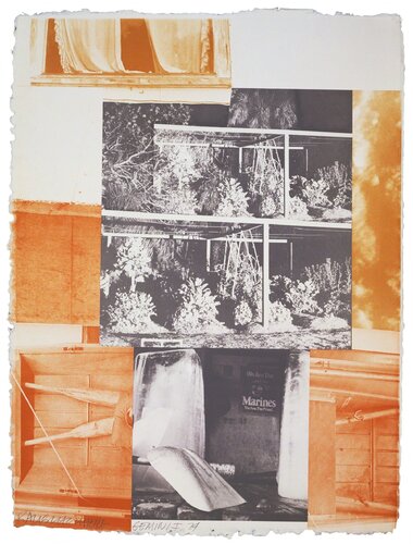Rookery Mounds - Masthead by Robert Rauschenberg, Print for Sale on Singulart