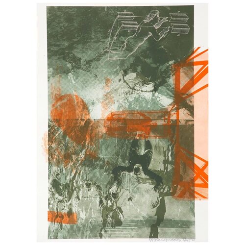 Bait (Stoned Moon) van Robert Rauschenberg, Afdruk te koop op Singulart