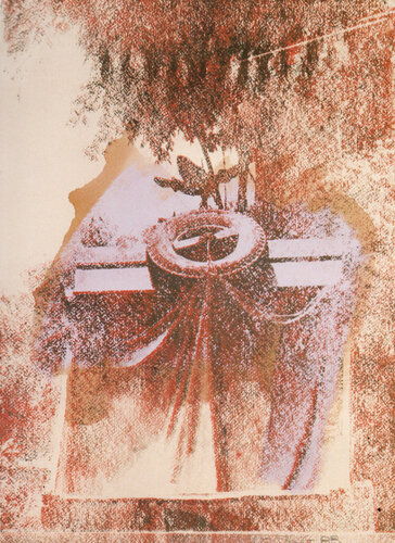 Road curtain (passes) van Robert Rauschenberg, Werk op papier te koop op Singulart