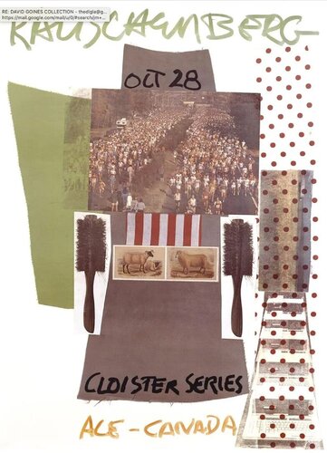 Robert Rauschenberg, Cloister Series, Ace Canada Gallery Exhibition Poster par Robert Rauschenberg, Édition en vente sur Singulart