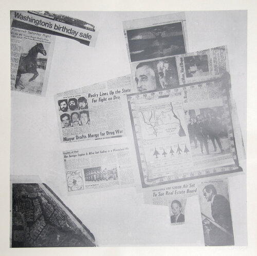 Features from Currents #57 by Robert Rauschenberg, Print for Sale on Singulart