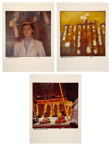 Blue Lady; Lily Pads; and Tea Pots, from Studies for Chinese Summerhall (Large) by Robert Rauschenberg, Photography for Sale on Singulart