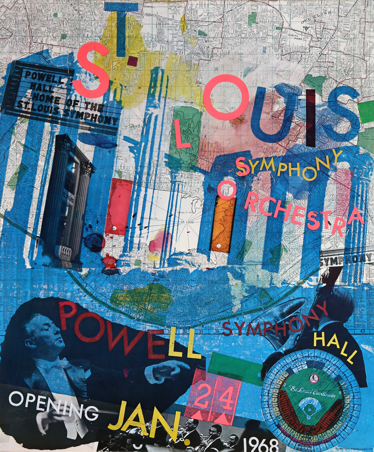 St. Louis Symphony Orchestra Robert Rauschenberg Stampa in vendita