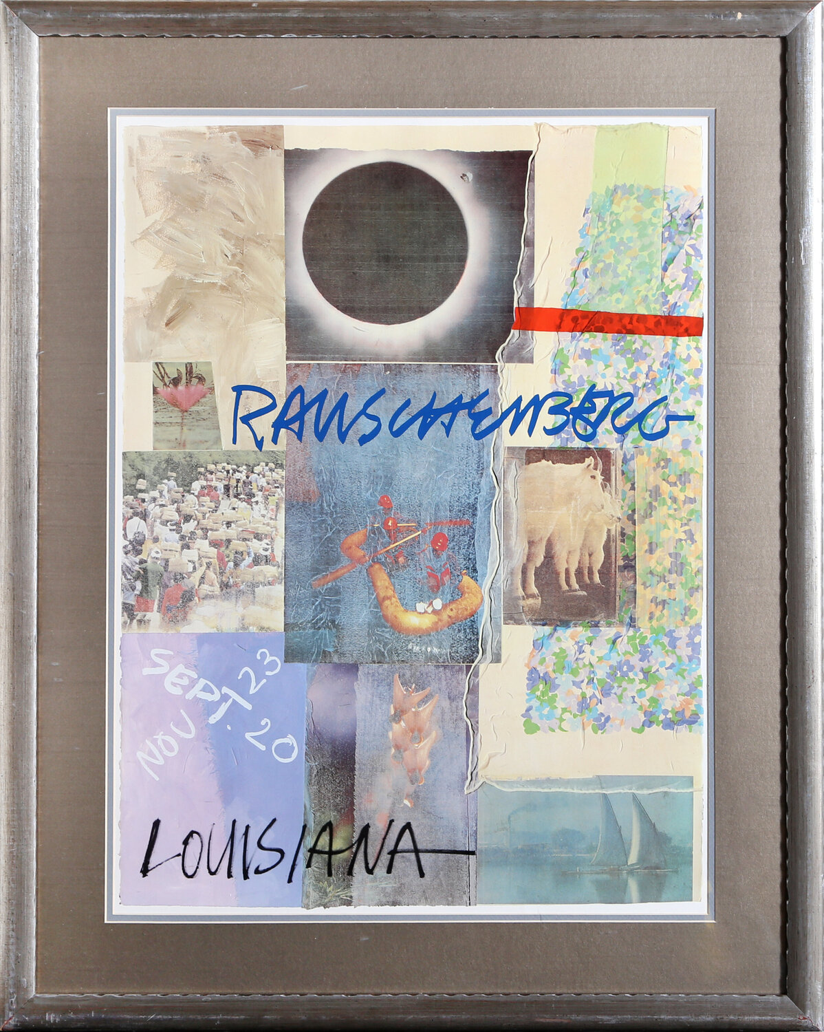 Louisiana Museum Exhibition Robert Rauschenberg Druck zu verkaufen