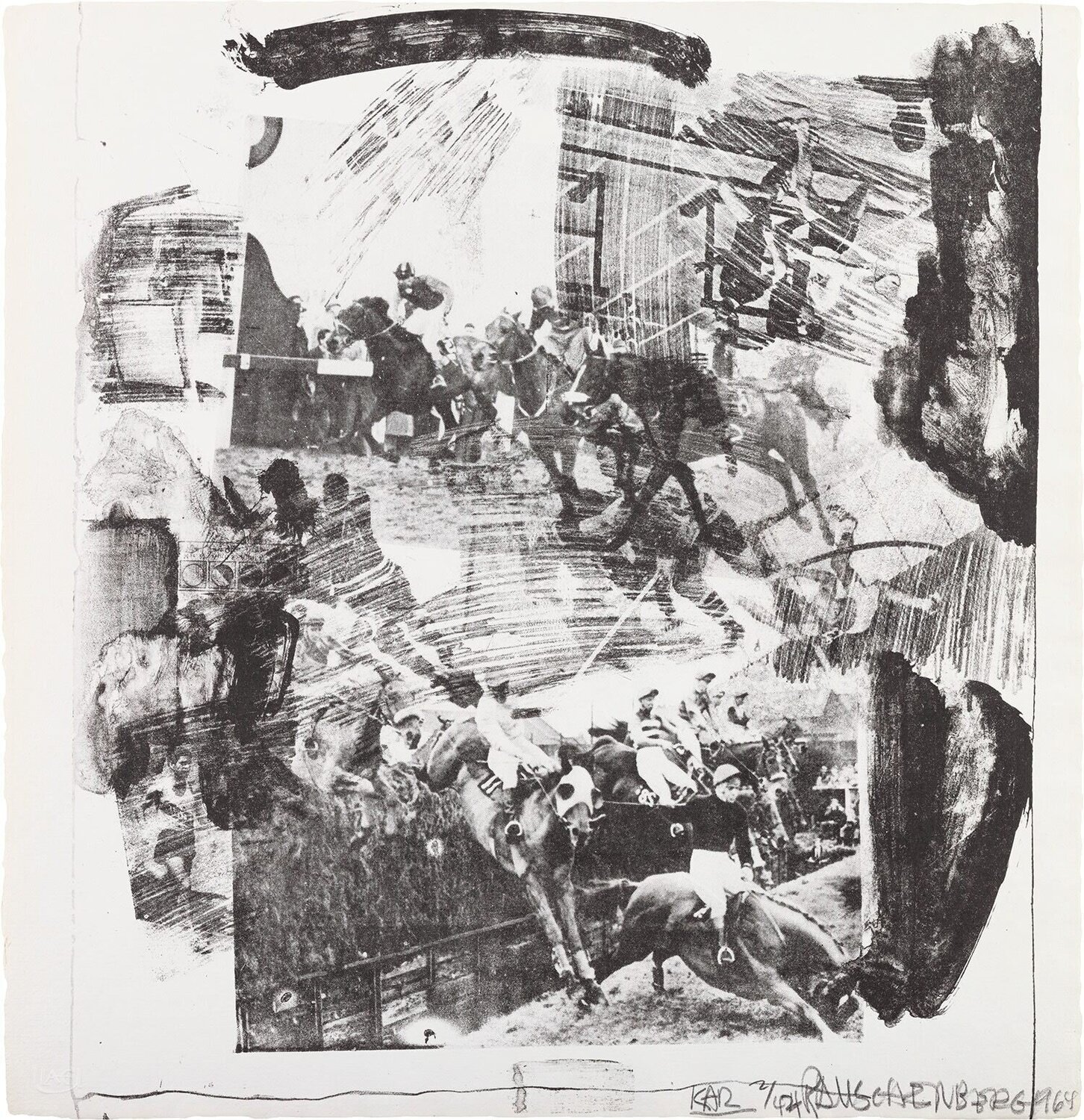 Kar Robert Rauschenberg Afdruk te koop