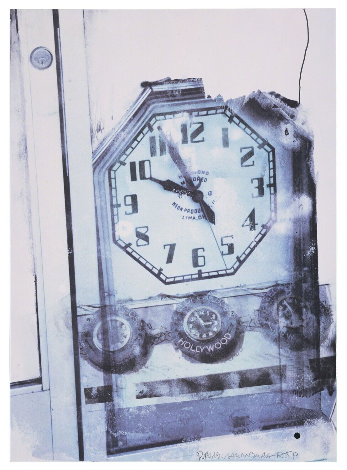 Ten Til Too Robert Rauschenberg Afdruk te koop