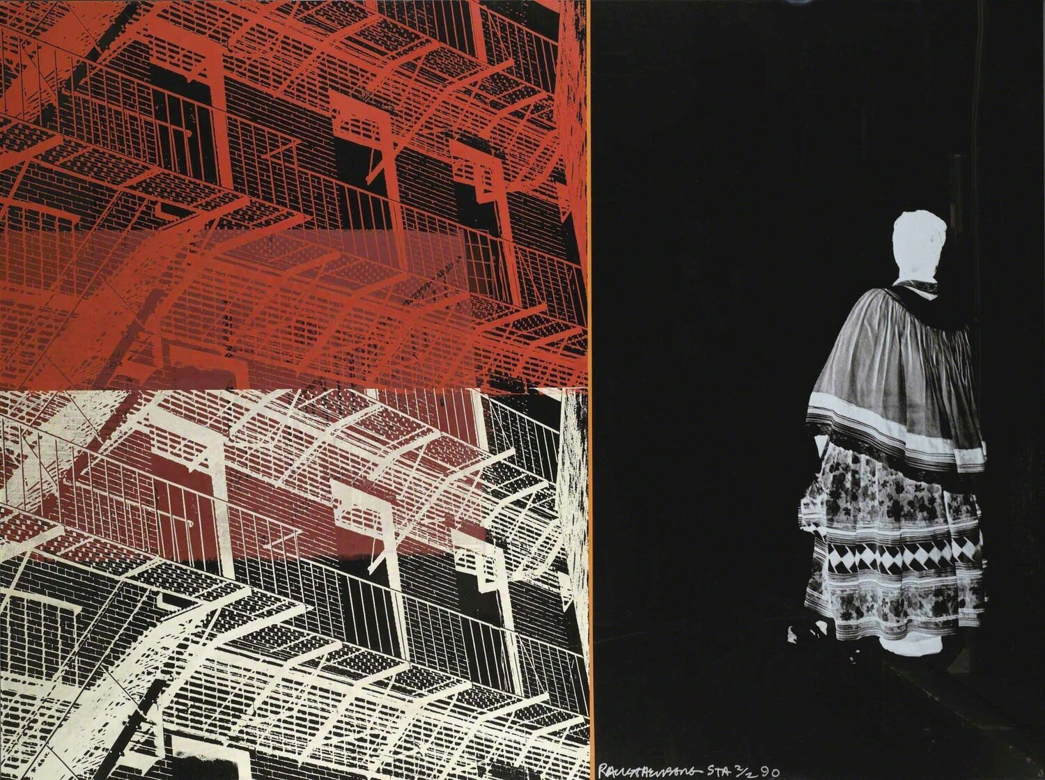 Seminole Host, from: ROCI USA (Wax Fire Works) Robert Rauschenberg Andere Medien zu verkaufen