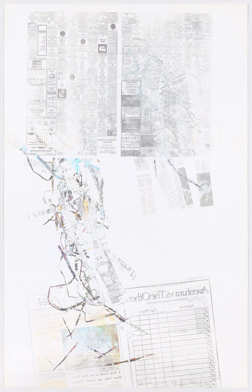 Crops: Peanuts Robert Rauschenberg Afdruk te koop