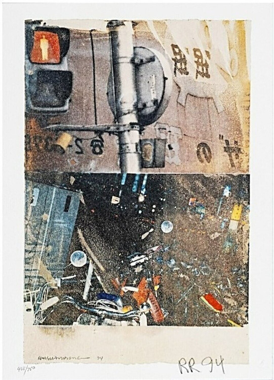 Bulkhead (Day Lights) Robert Rauschenberg Afdruk te koop