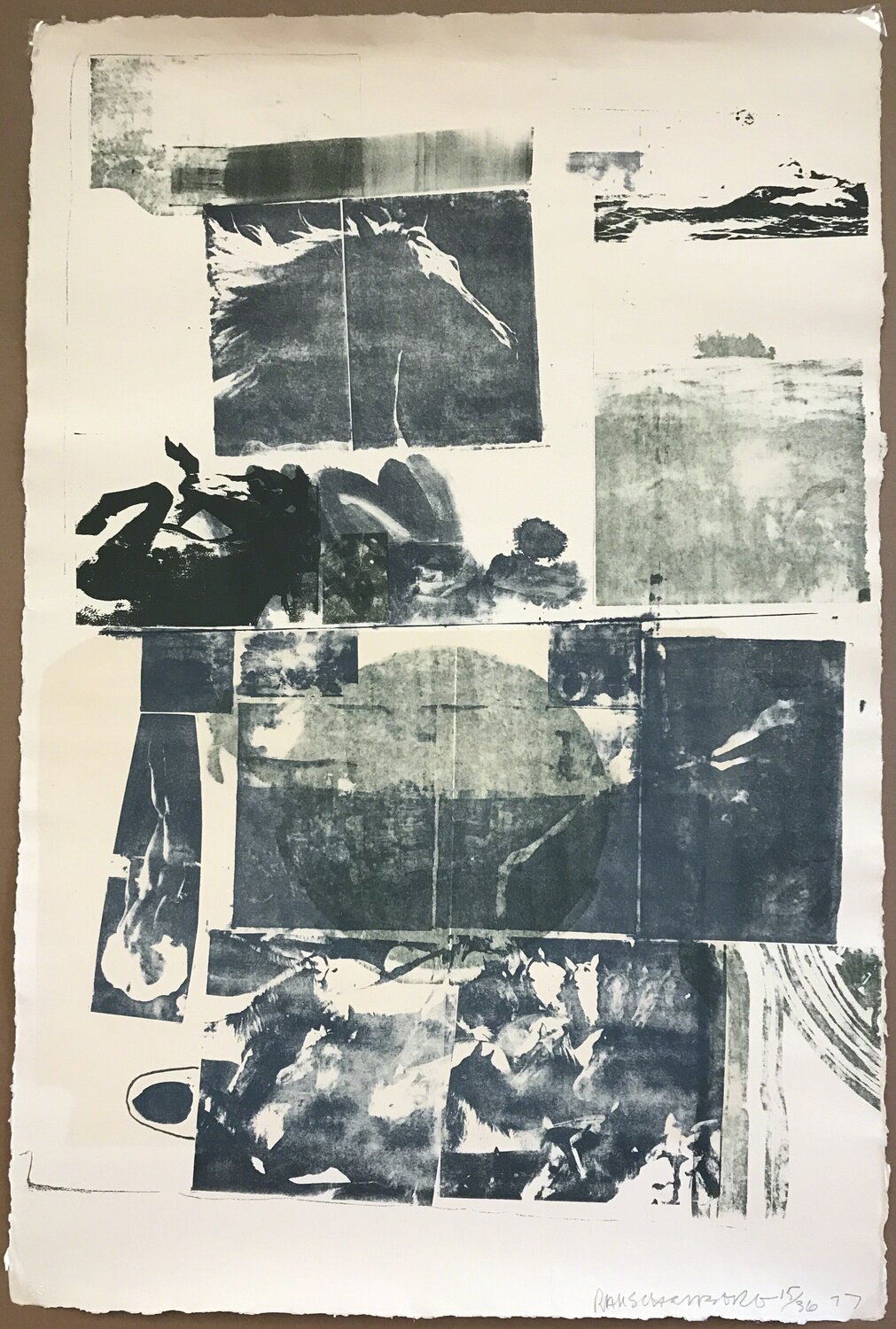 Epic from Romances Robert Rauschenberg Afdruk te koop