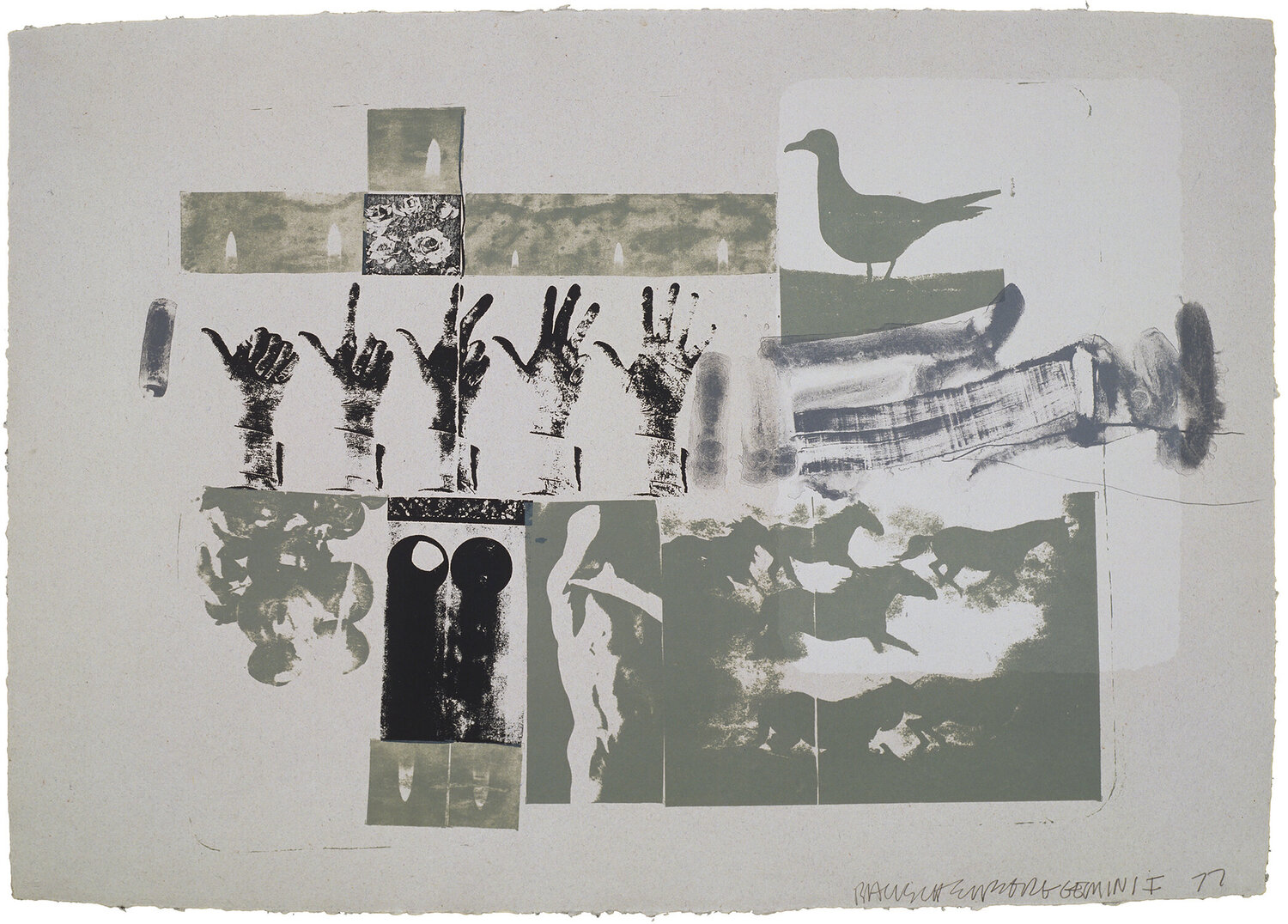 Romances (Prophecy) Robert Rauschenberg Afdruk te koop