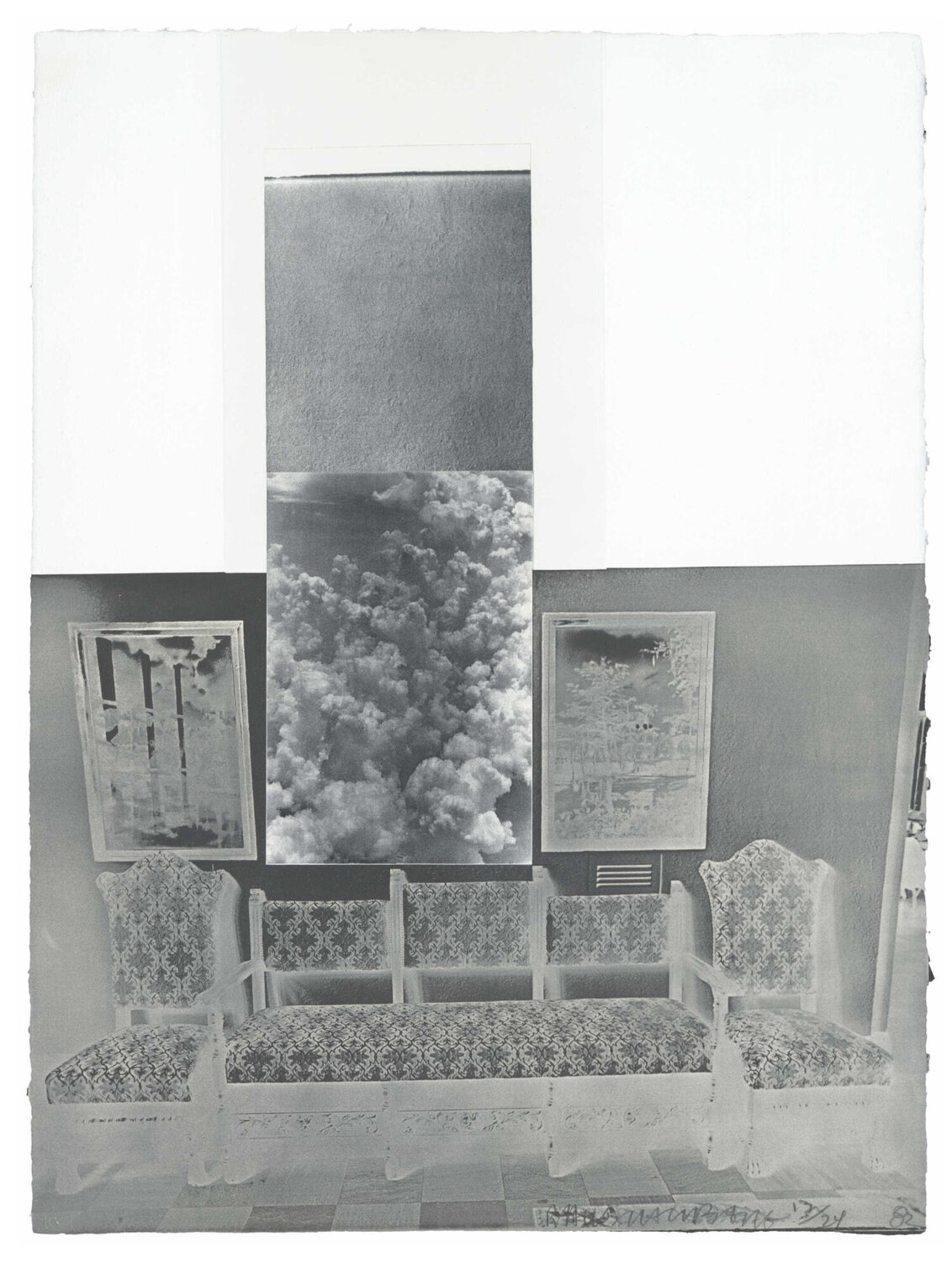 The Razorback Bunch (Etching VI) Robert Rauschenberg Afdruk te koop