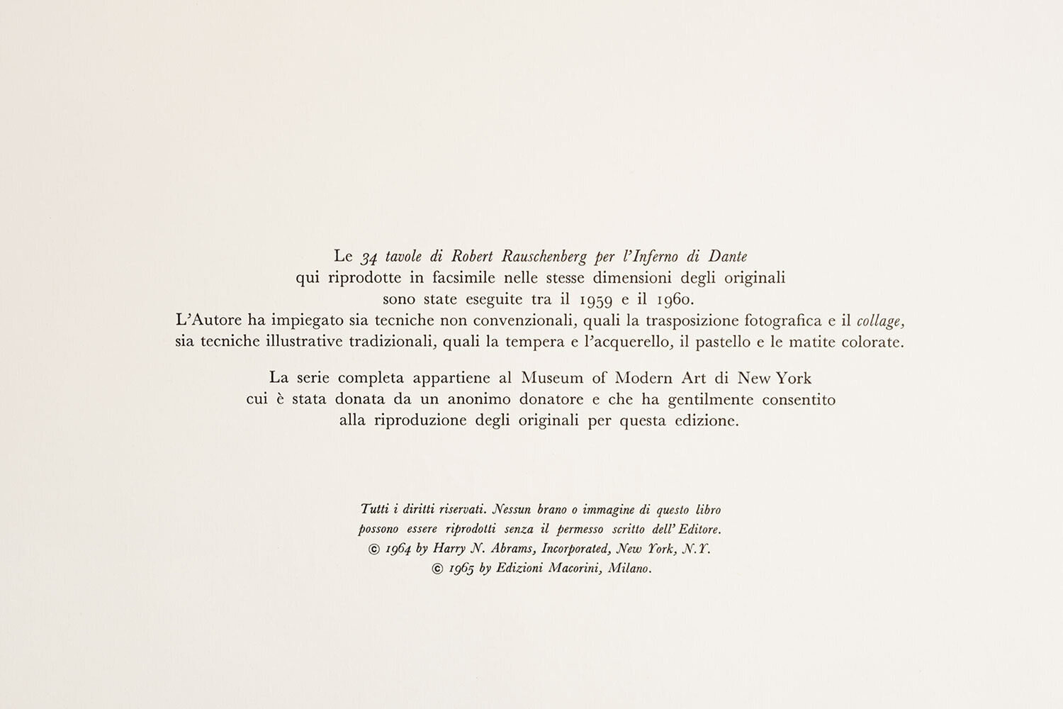 Canto XX: Circle 8, Bolgia 4, The Fortune Tellers And Diviners Robert Rauschenberg Druck zu verkaufen