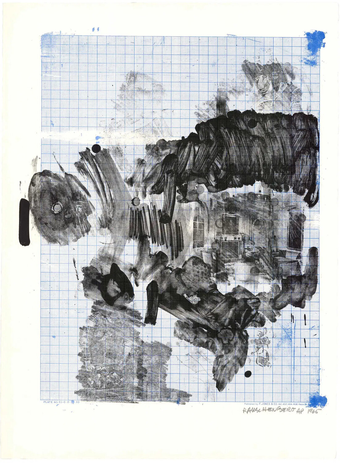 Visitation 1 Robert Rauschenberg Afdruk te koop