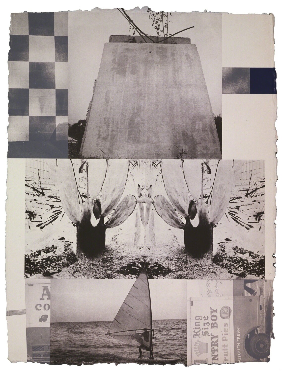 Rookery Mounds - Crystal Robert Rauschenberg Print for sale