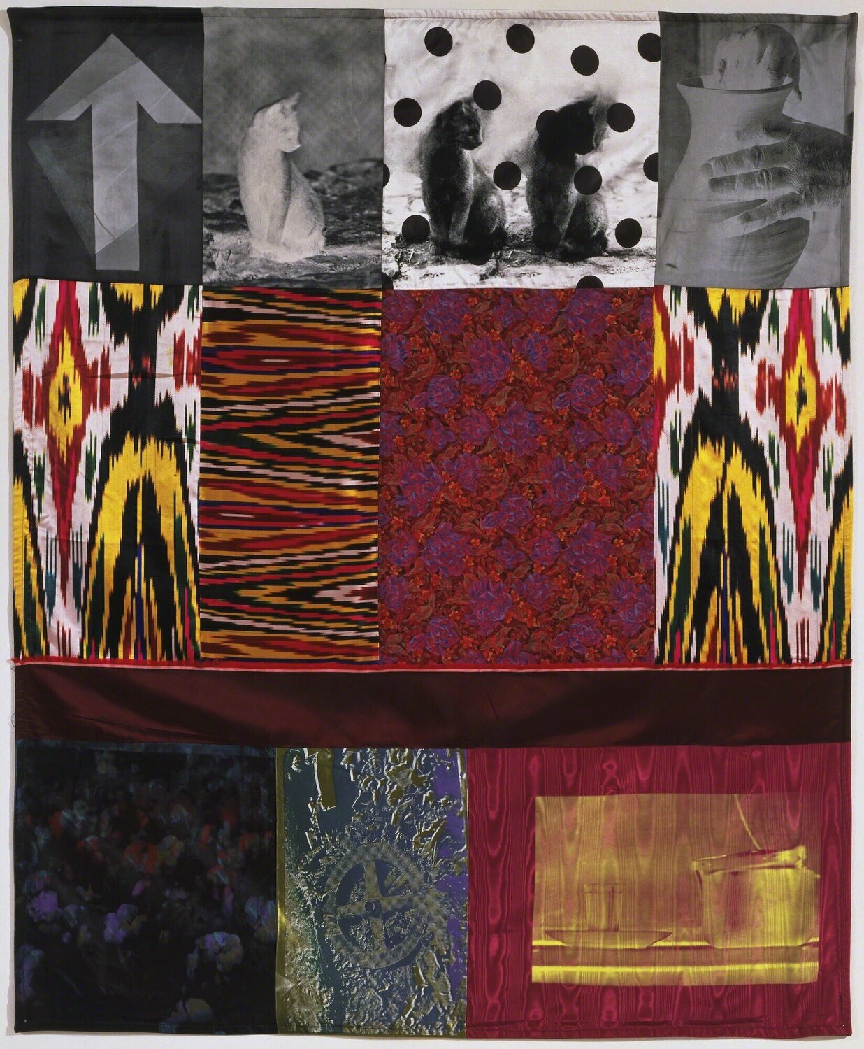 Samarkand Stitches V Robert Rauschenberg Afdruk te koop