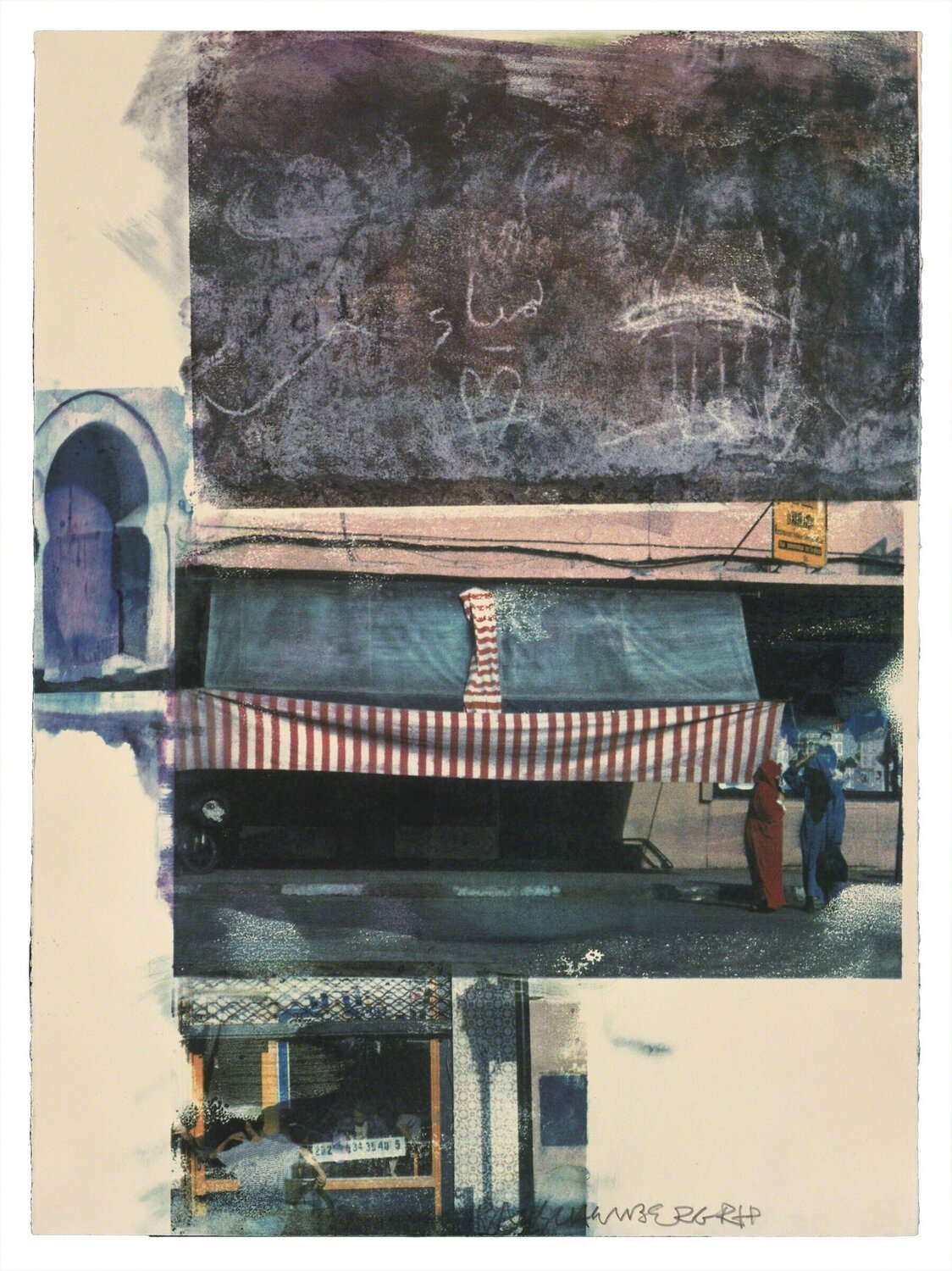 Gossip Robert Rauschenberg Afdruk te koop