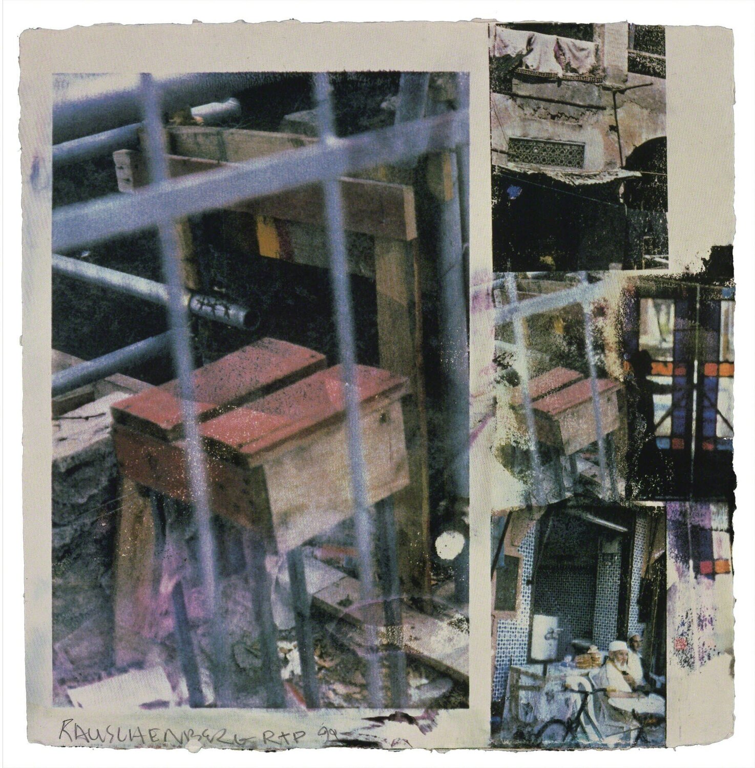 Local Focus Robert Rauschenberg Édition à vendre