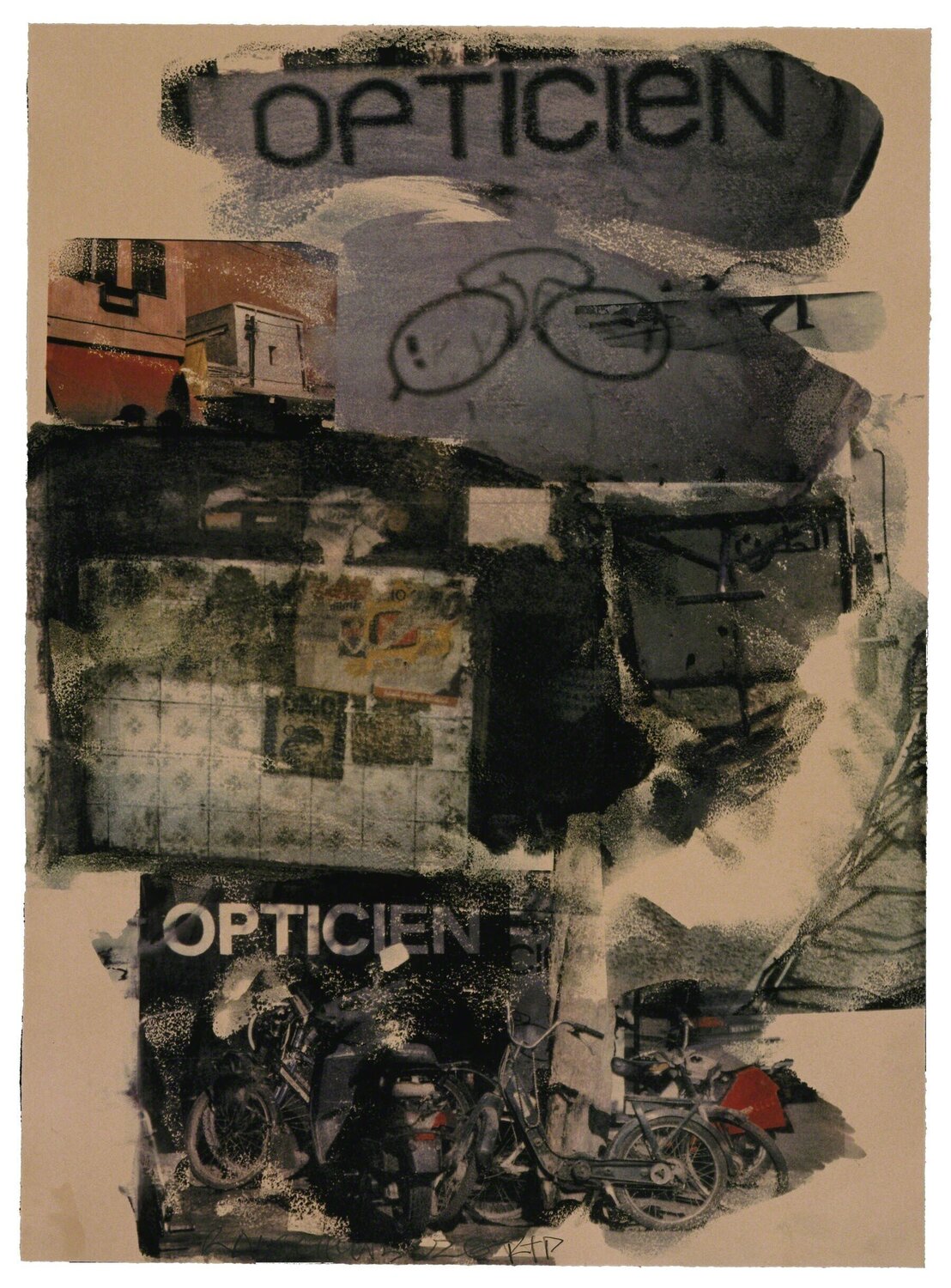 Site Robert Rauschenberg Afdruk te koop