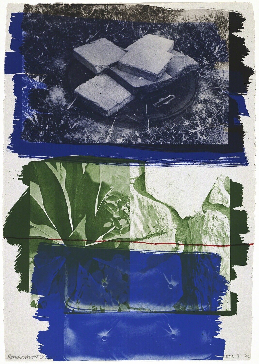 Viaduct Robert Rauschenberg Afdruk te koop