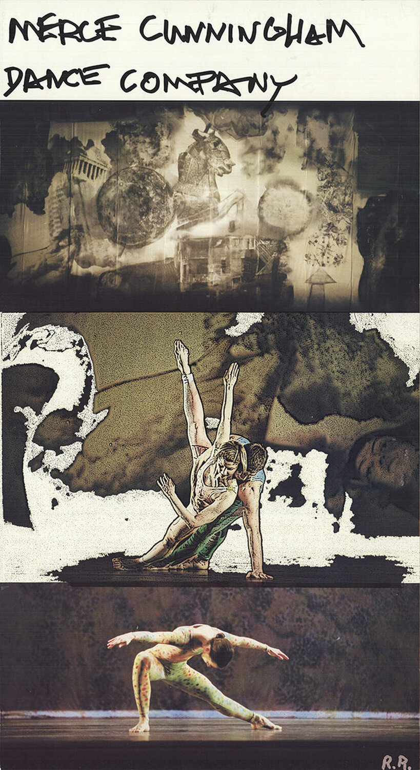 Merce Cunningham Dance Company Robert Rauschenberg Stampa in vendita