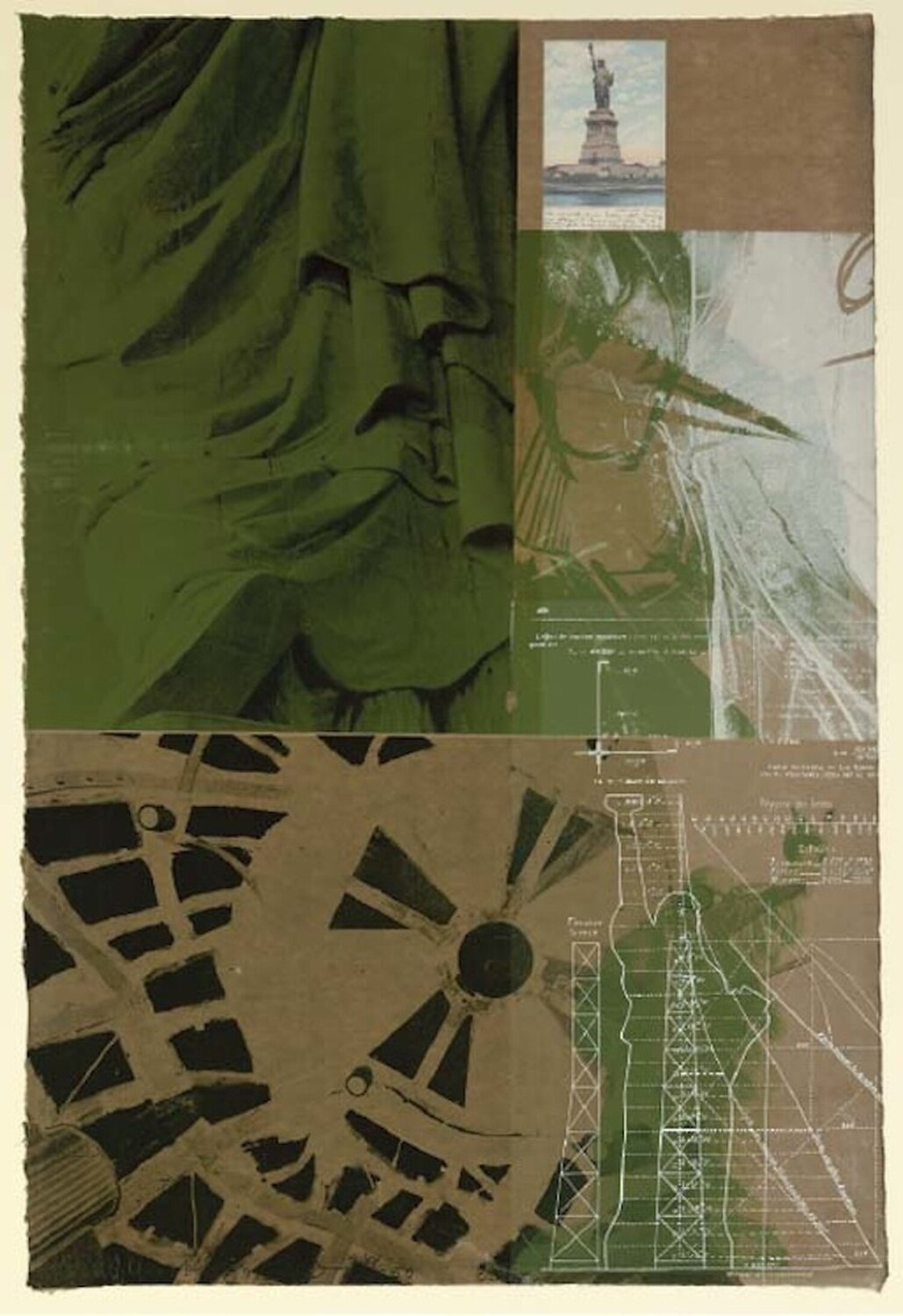 Statue of Liberty Robert Rauschenberg Druck zu verkaufen