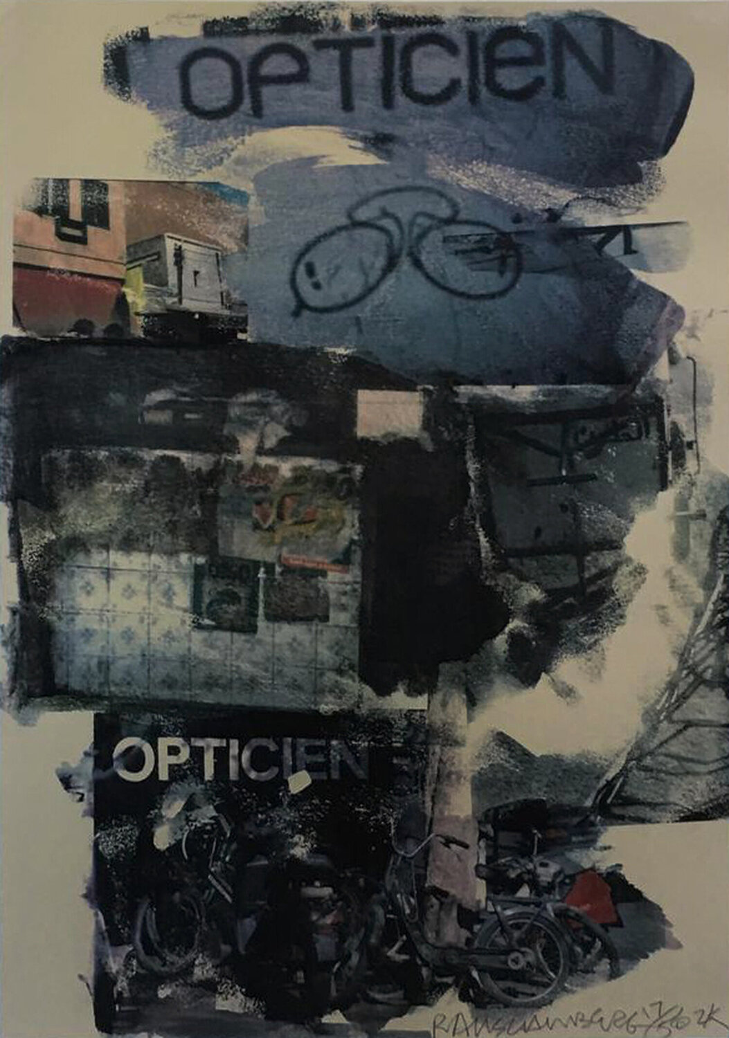 Site Robert Rauschenberg Afdruk te koop