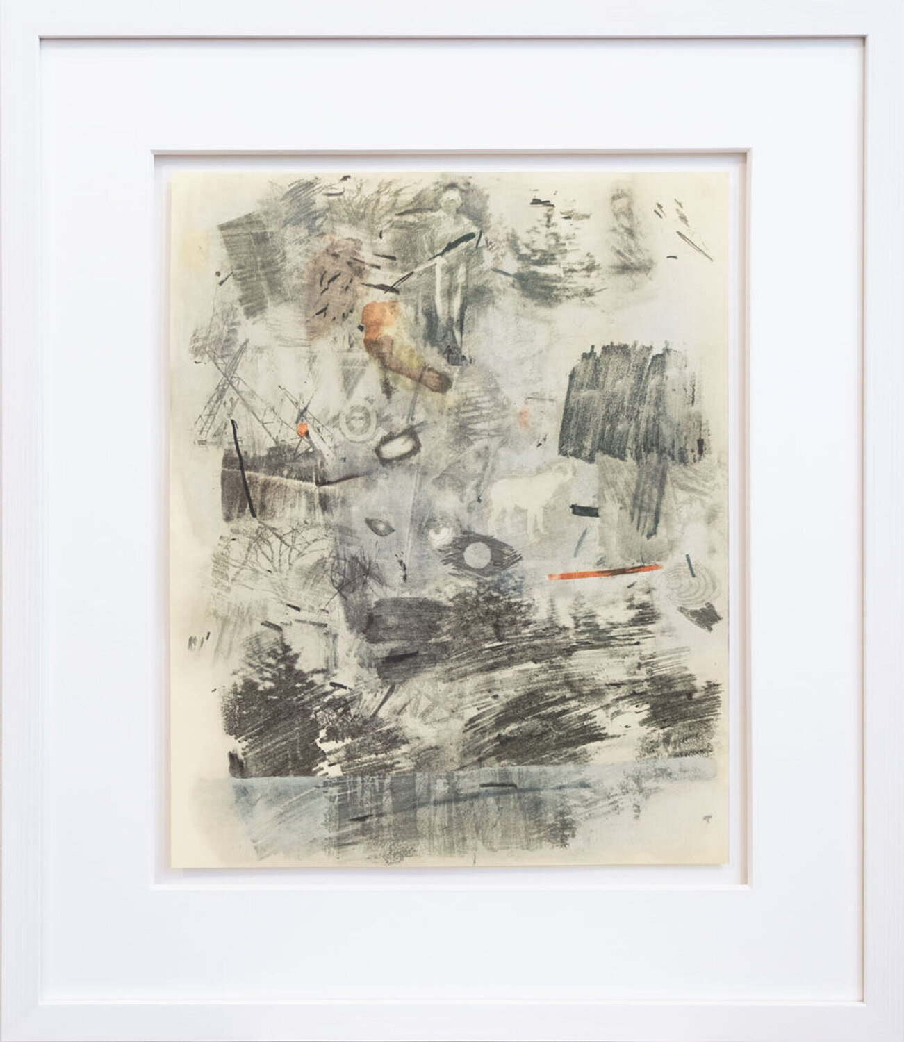 Canto I: The Dark Wood of Error - Verloren im dunklen Wald Robert Rauschenberg Druck zu verkaufen
