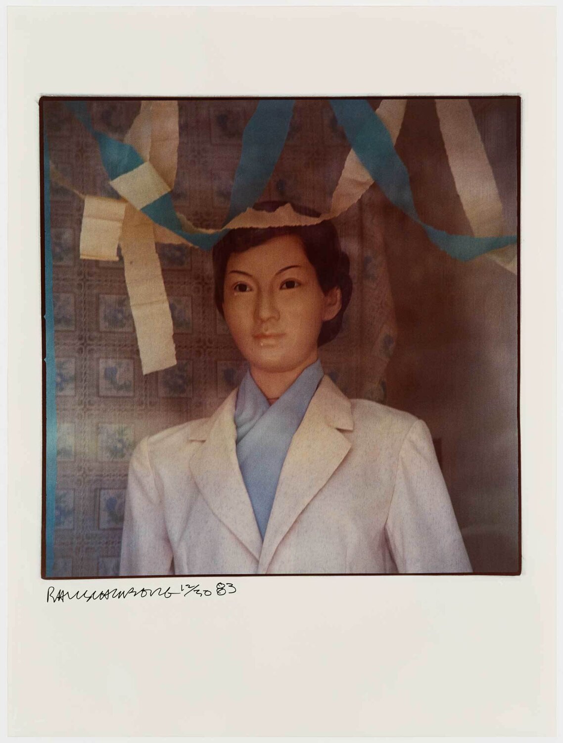 Study for Chinese Summerhall - Blue Lady Robert Rauschenberg Fotografia in vendita