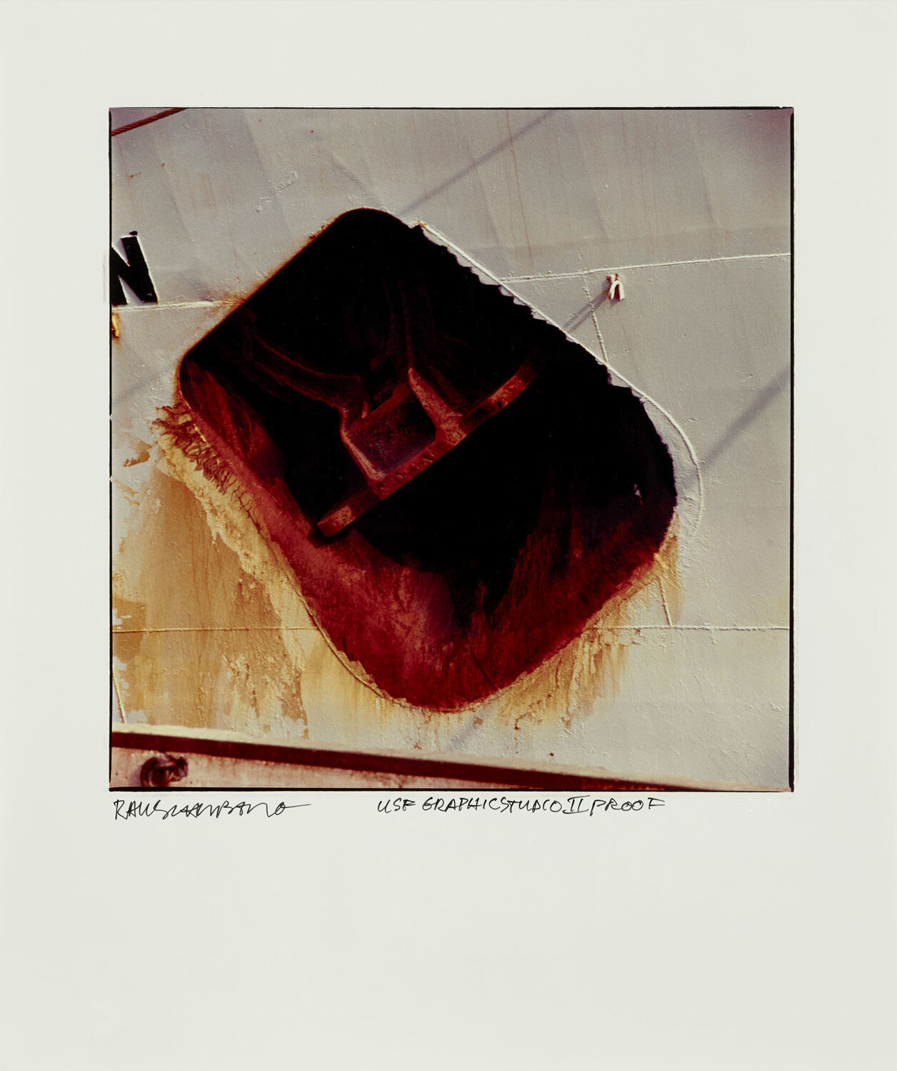 Study for Chinese Summerhall - Anchor Robert Rauschenberg Fotografia in vendita