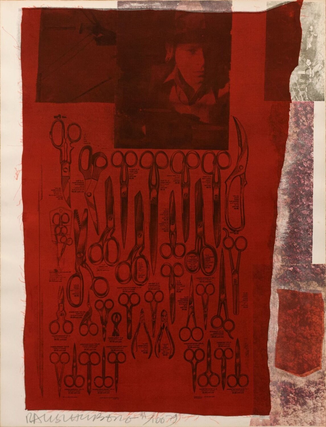 More Distant Visible Part of the Sea Robert Rauschenberg Werk auf Papier zu verkaufen