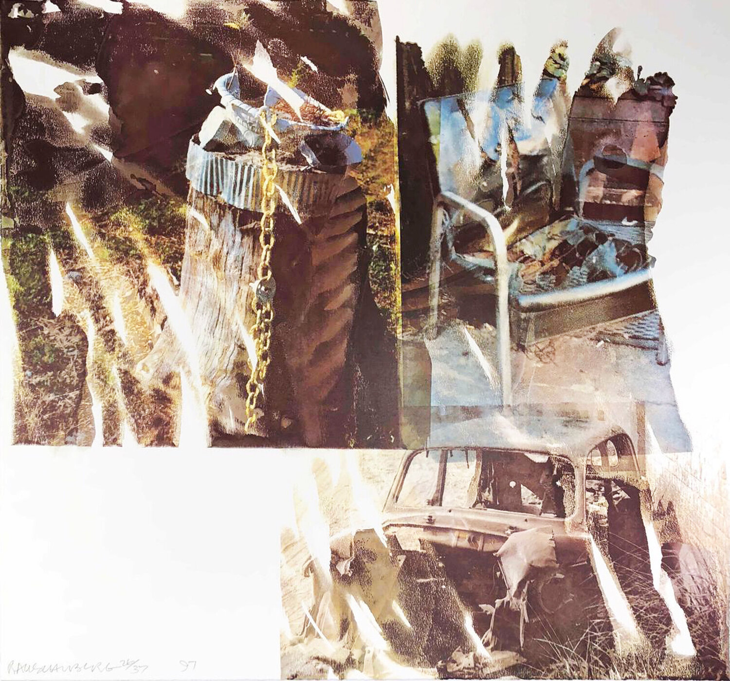 Relic (Speculations) Robert Rauschenberg Afdruk te koop