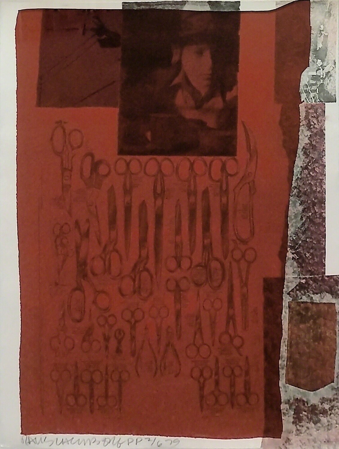 MOST DISTANT VISIBLE PART OF THE SEA Robert Rauschenberg Druck zu verkaufen