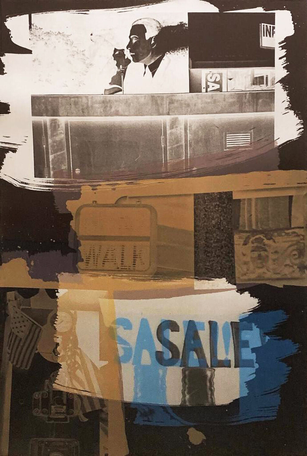 Fence Robert Rauschenberg Afdruk te koop