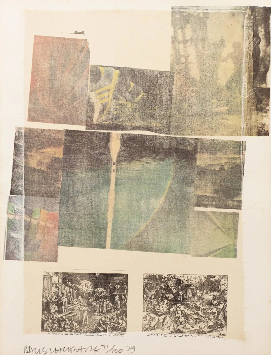 People Have Enough Trouble Without Being Intimidated By An Artichoke Robert Rauschenberg Druck zu verkaufen