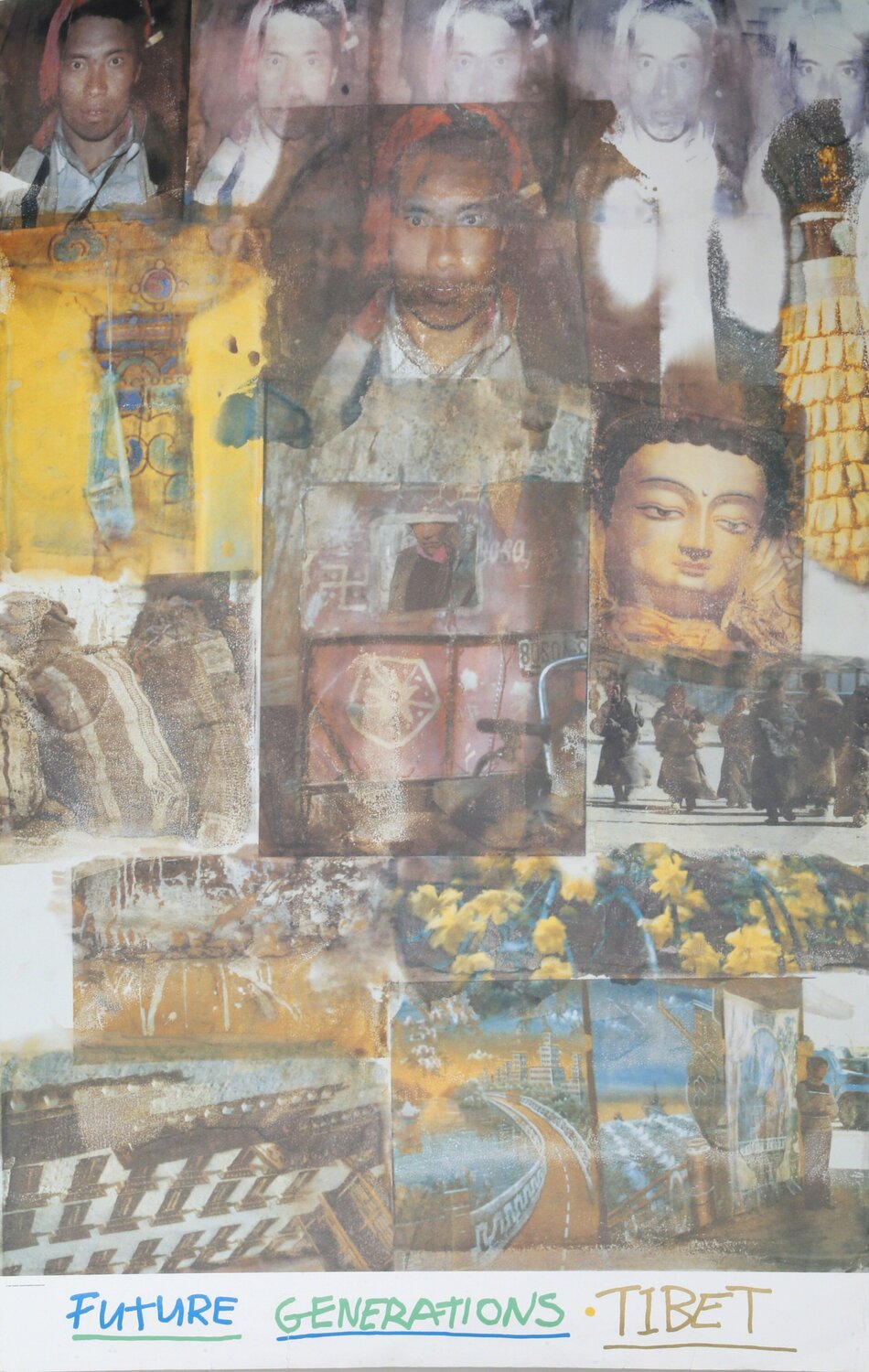 Future Generations Tibet Robert Rauschenberg Édition à vendre
