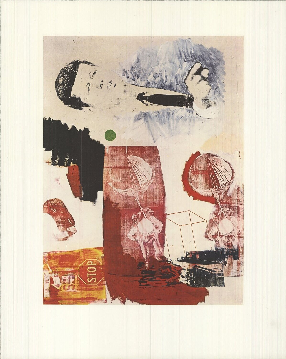 Quote Robert Rauschenberg Afdruk te koop