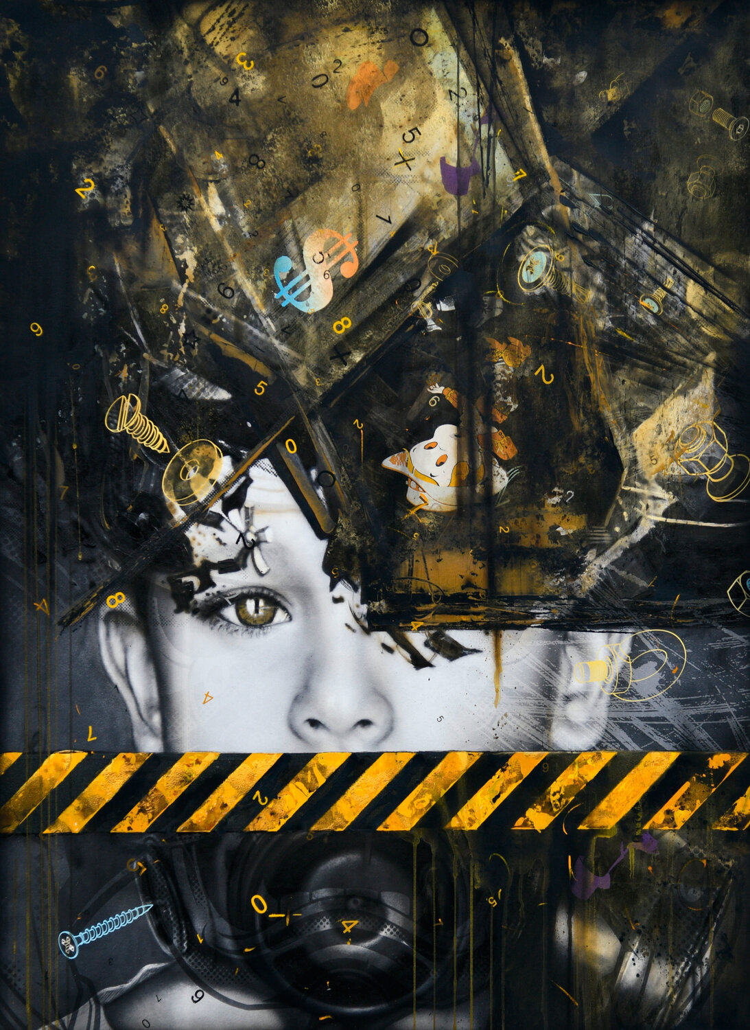 Untitled Ronald Ventura Dipinto originale in vendita
