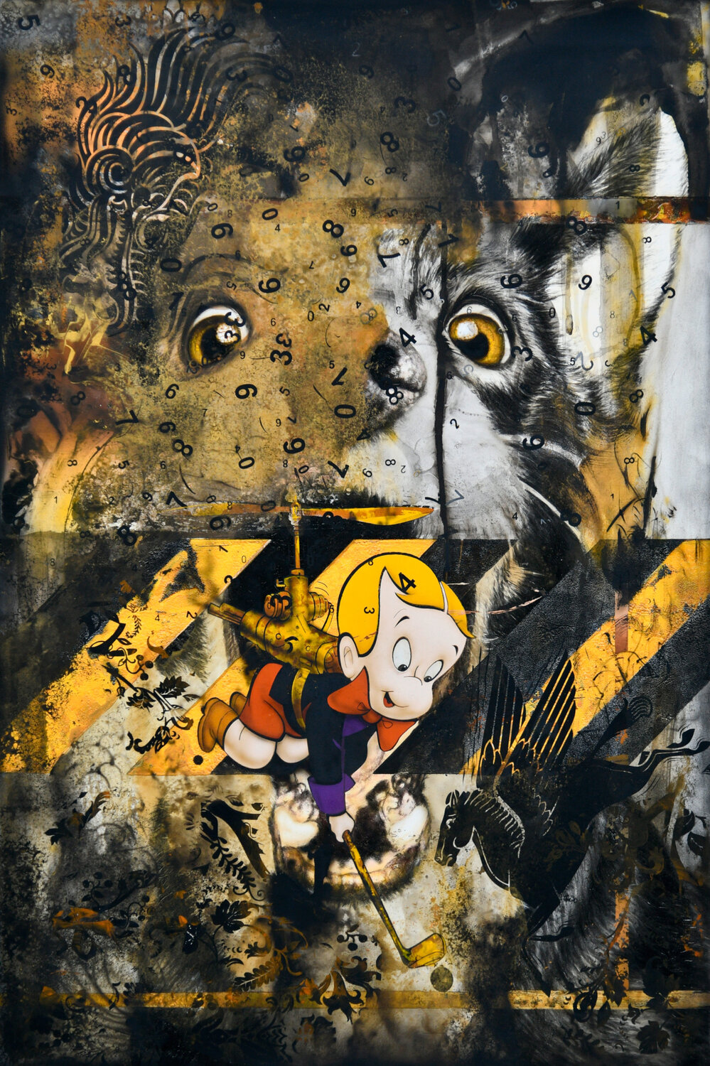 Untitled Ronald Ventura Dipinto originale in vendita