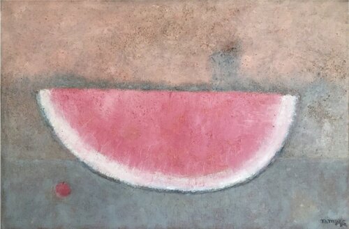 Sandia con cereza by Rufino Tamayo, Painting for Sale on Singulart