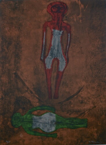 Dos Figuras ( Two Figures) by Rufino Tamayo, Print for Sale on Singulart