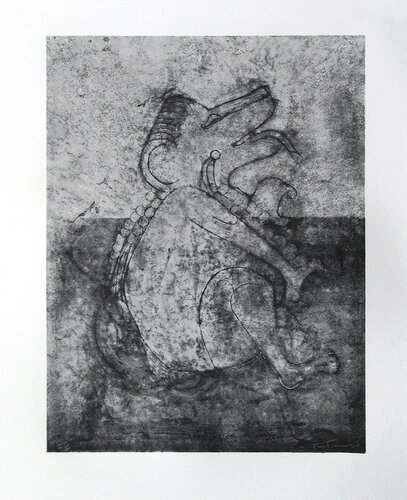 Perro Prehispánico (Prehispanic dog) by Rufino Tamayo, Print for Sale on Singulart