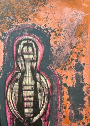 Personage In A Cave (Personaje En Una Cueva) van Rufino Tamayo, Afdruk te koop op Singulart