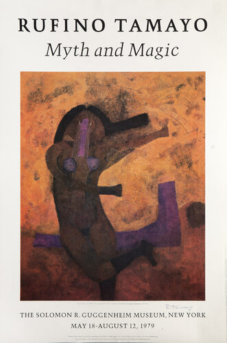 Myth and Magic Exhibition Poster by Rufino Tamayo, Print for Sale on Singulart